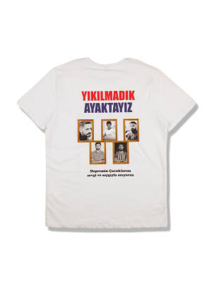 6 Şubat 2023 Deprem Şehitleri Baskılı Tişört - 2