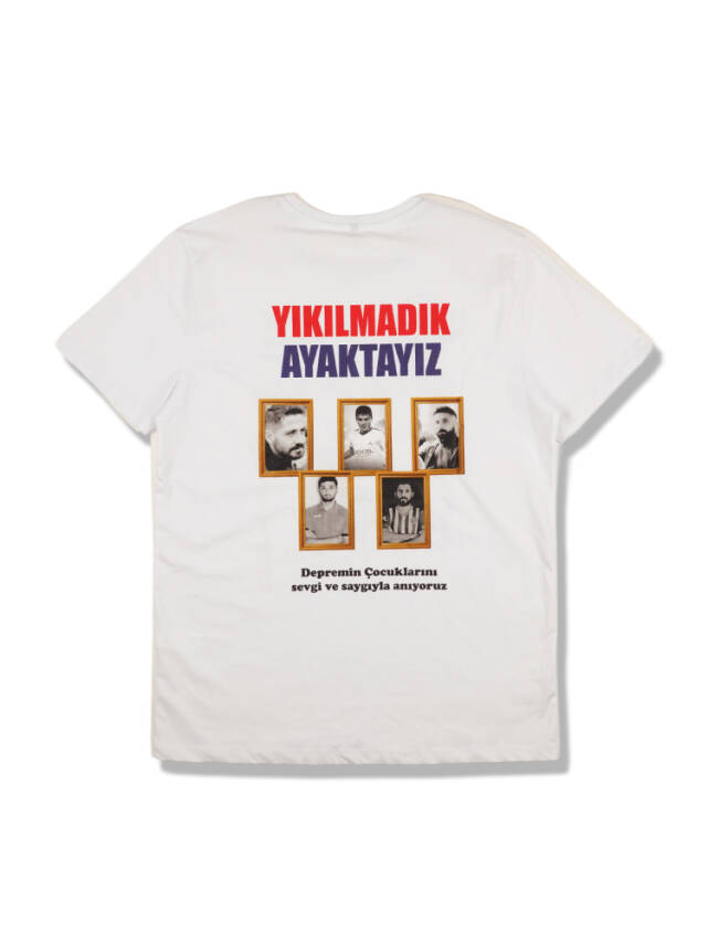 6 Şubat 2023 Deprem Şehitleri Baskılı Tişört - 2